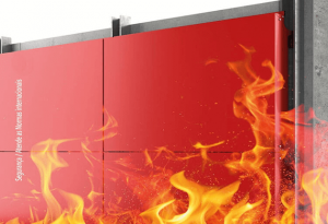 Chapa de ACM ACM Tecbond FR® - Fire Resistant