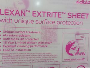 Lexan  EXTRITE